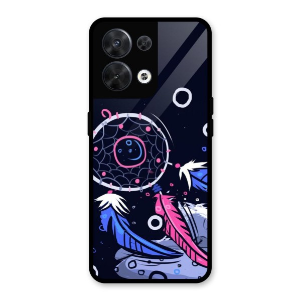 Dream Catcher Minimal Glass Back Case for Oppo Reno8 5G