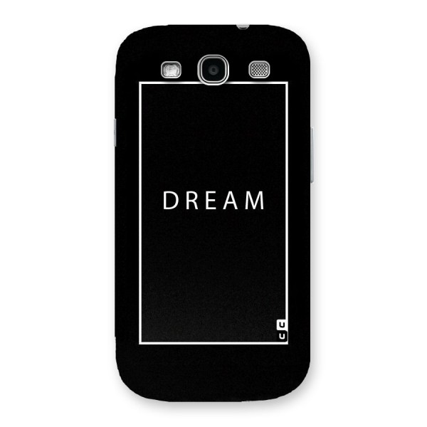 Dream Classic Back Case for Galaxy S3 Neo