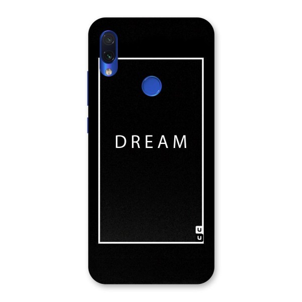 Dream Classic Back Case for Redmi Note 7