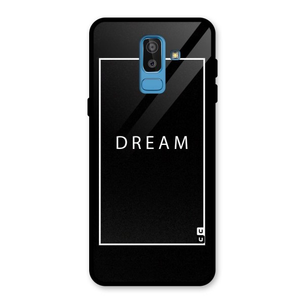 Dream Classic Glass Back Case for Galaxy J8