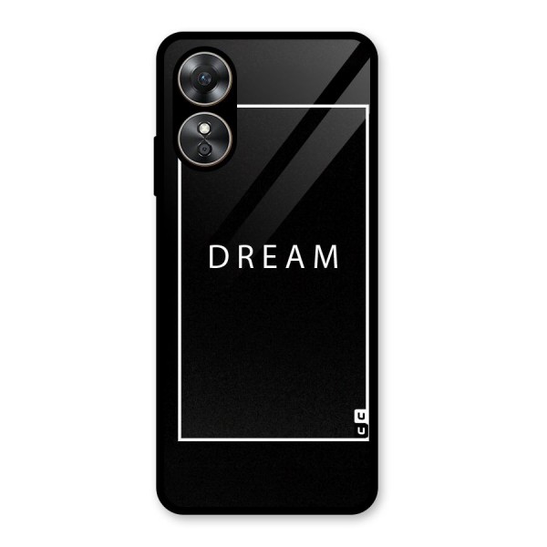 Dream Classic Glass Back Case for Oppo A17