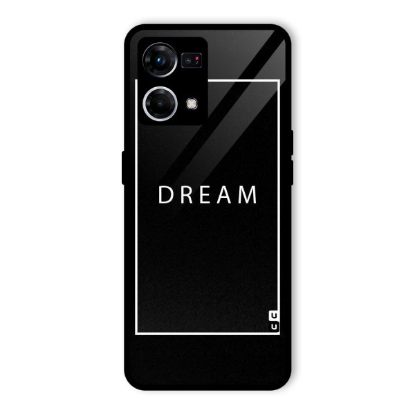 Dream Classic Glass Back Case for Oppo F21s Pro 4G