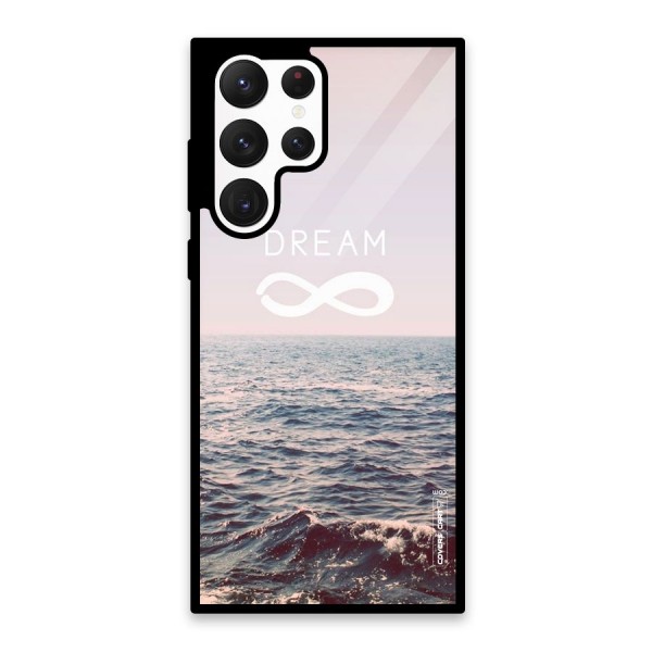 Dream Infinity Glass Back Case for Galaxy S22 Ultra 5G