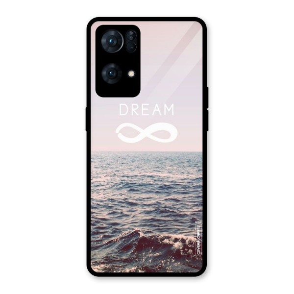 Dream Infinity Glass Back Case for Oppo Reno7 Pro 5G