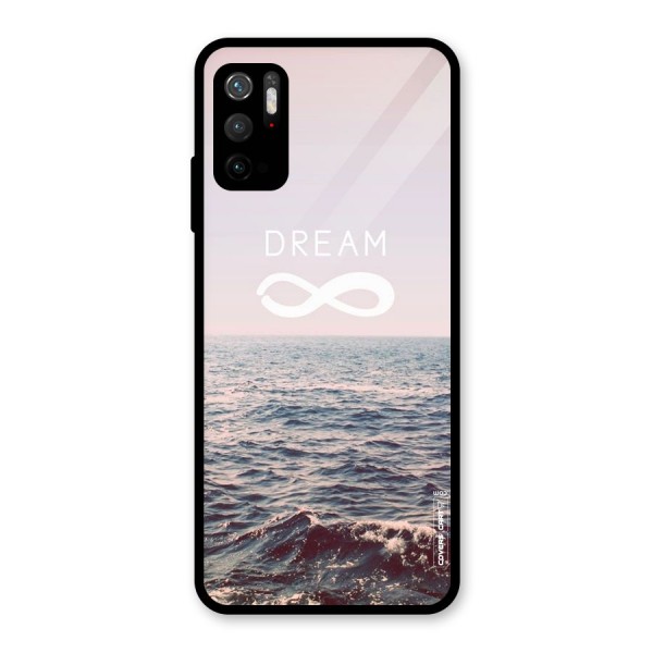 Dream Infinity Glass Back Case for Poco M3 Pro 5G