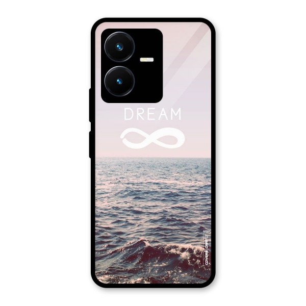 Dream Infinity Glass Back Case for Vivo Y22