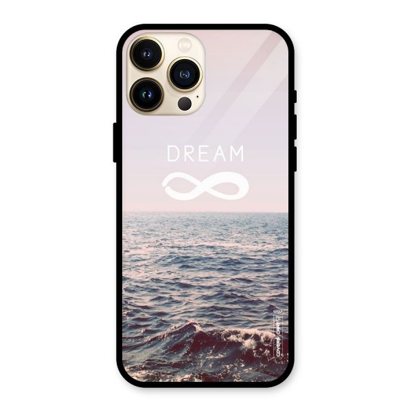 Dream Infinity Glass Back Case for iPhone 13 Pro Max