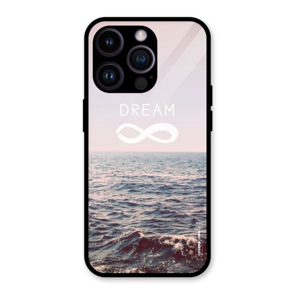 Dream Infinity Glass Back Case for iPhone 14 Pro
