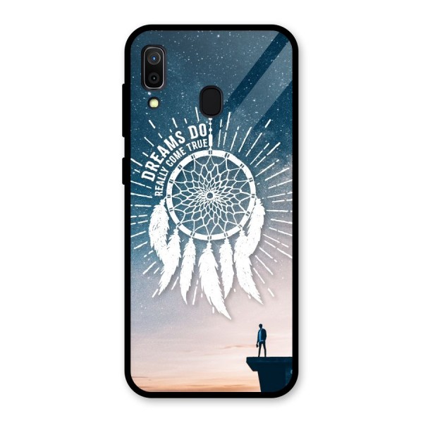 Dreams Do Come True Glass Back Case for Galaxy A30