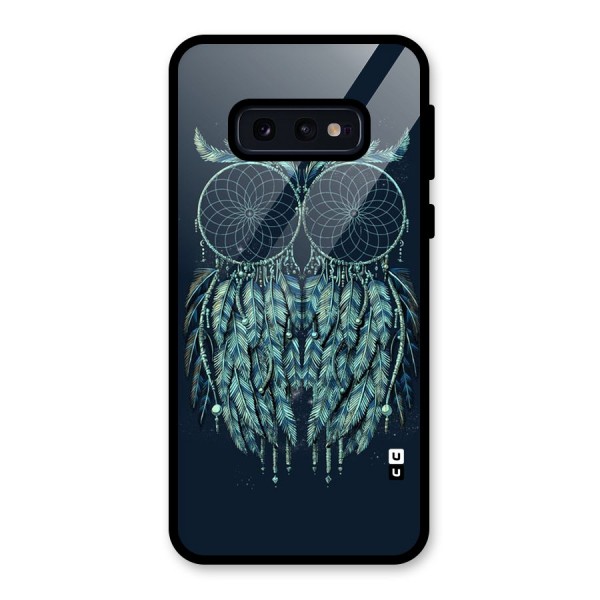 Dreamy Owl Catcher Glass Back Case for Galaxy S10e