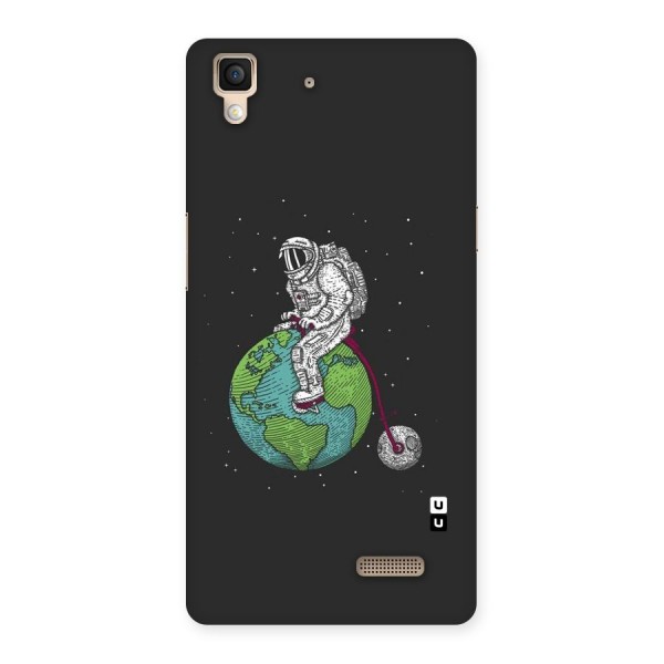 Earth Space Doodle Back Case for Oppo R7