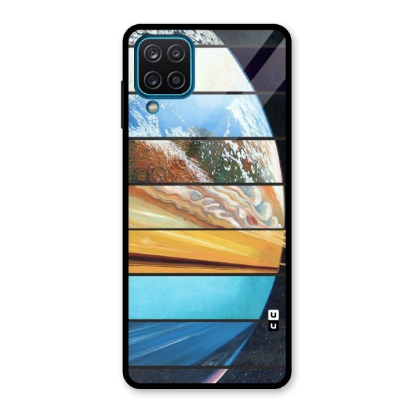 Earthly Design Glass Back Case for Galaxy A12