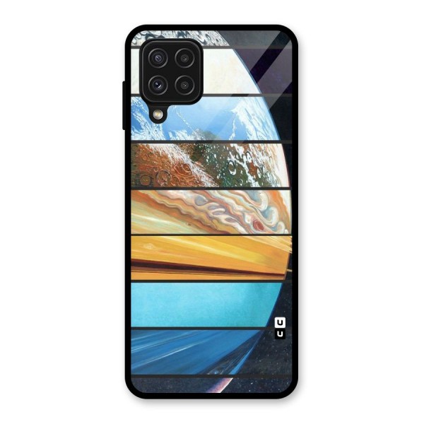 Earthly Design Glass Back Case for Galaxy A22 4G