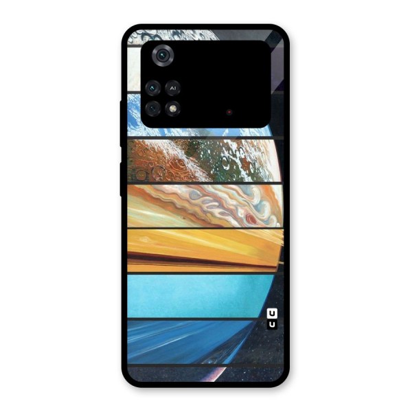 Earthly Design Glass Back Case for Poco M4 Pro 4G