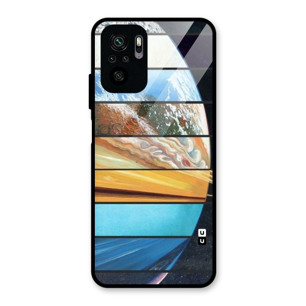 Earthly Design Glass Back Case for Redmi Note 11 SE