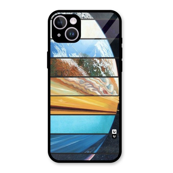 Earthly Design Glass Back Case for iPhone 14 Plus