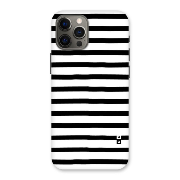 Elegant Basic Stripes Back Case for iPhone 12 Pro Max