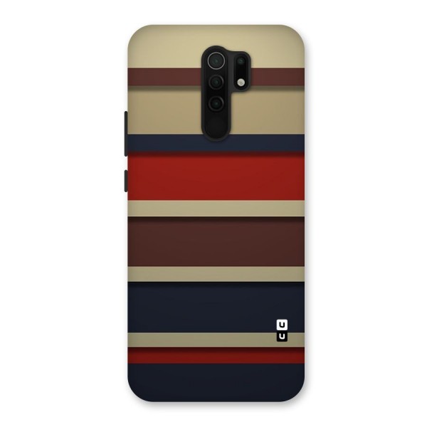 Elegant Stripes Pattern Back Case for Poco M2