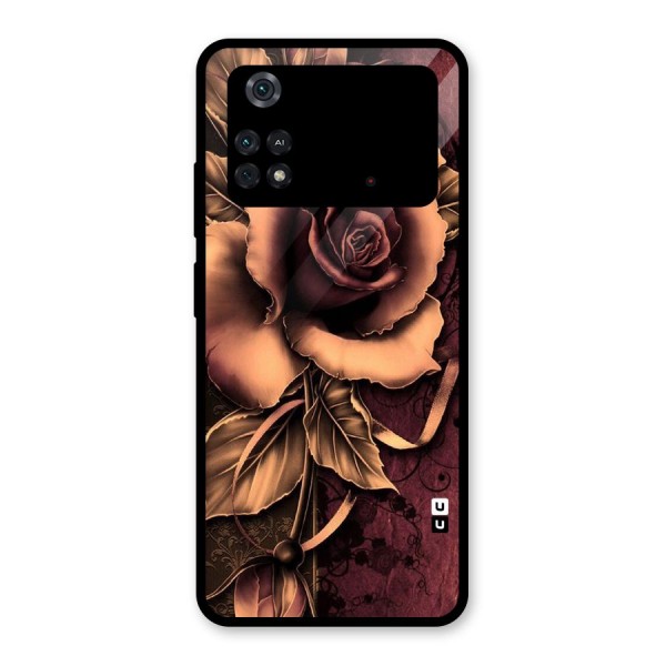 Elite Artsy Glass Back Case for Poco M4 Pro 4G