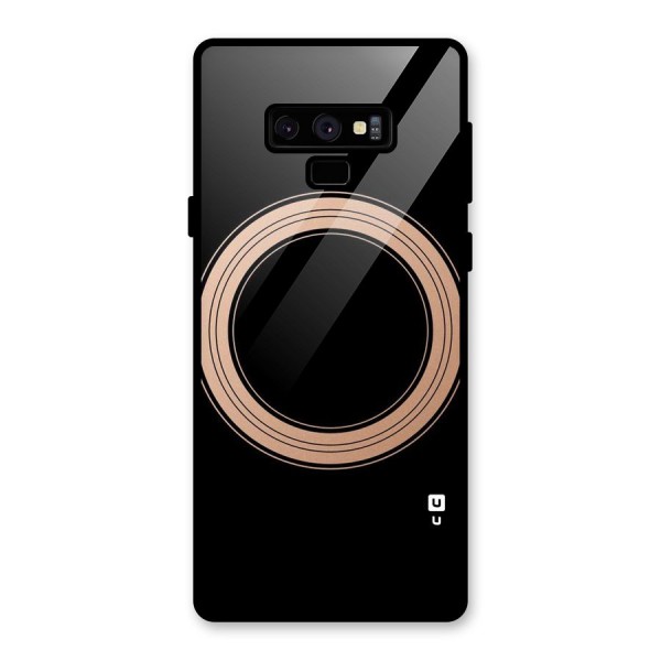 Elite Circle Glass Back Case for Galaxy Note 9