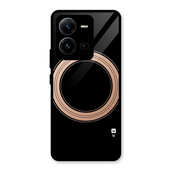 Elite Circle Glass Back Case for Vivo V25