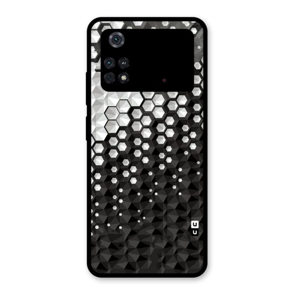 Elite Hexagonal Glass Back Case for Poco M4 Pro 4G