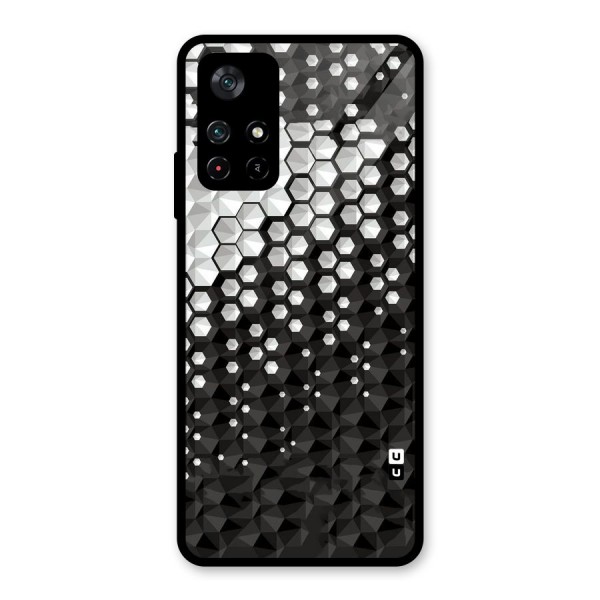 Elite Hexagonal Glass Back Case for Poco M4 Pro 5G