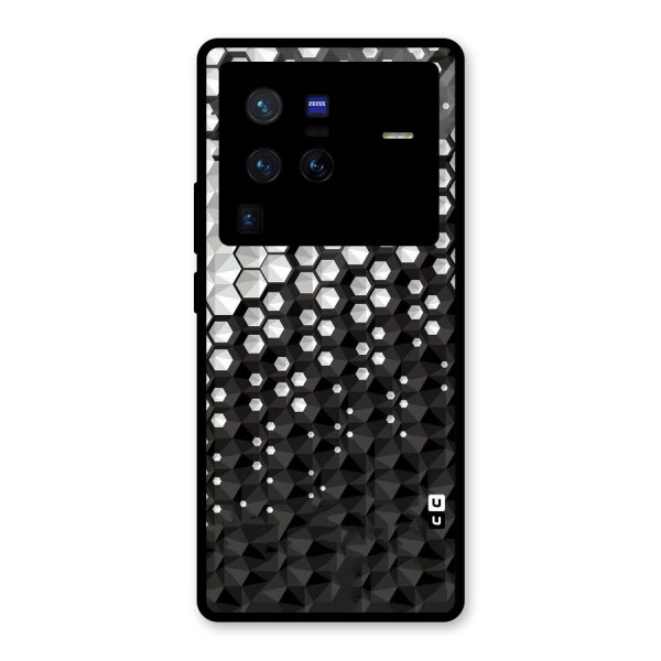 Elite Hexagonal Glass Back Case for Vivo X80 Pro