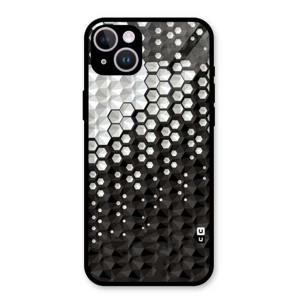 Elite Hexagonal Glass Back Case for iPhone 14 Plus