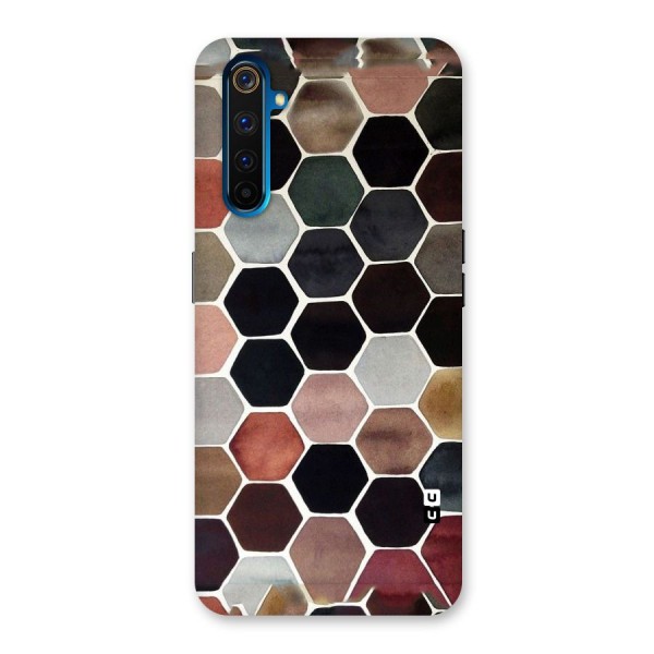 Elite Pastel Hexagons Back Case for Realme 6 Pro