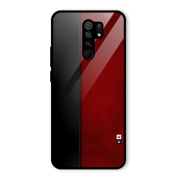 Elite Shade Design Glass Back Case for Redmi 9 Prime