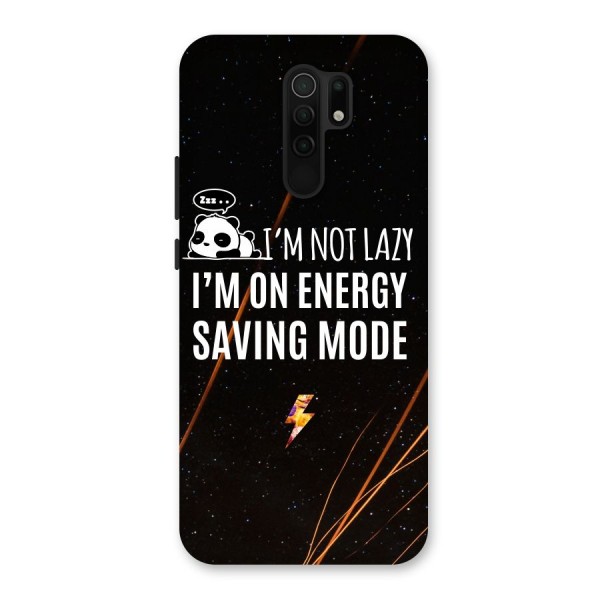 Energy Saving Mode Back Case for Redmi 9 Prime