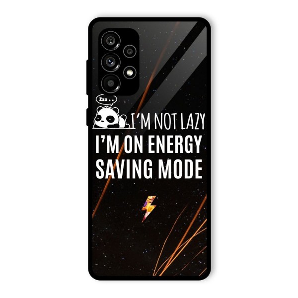 Energy Saving Mode Glass Back Case for Galaxy A73 5G