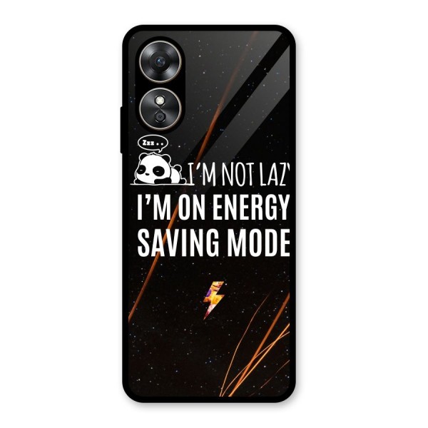 Energy Saving Mode Glass Back Case for Oppo A17