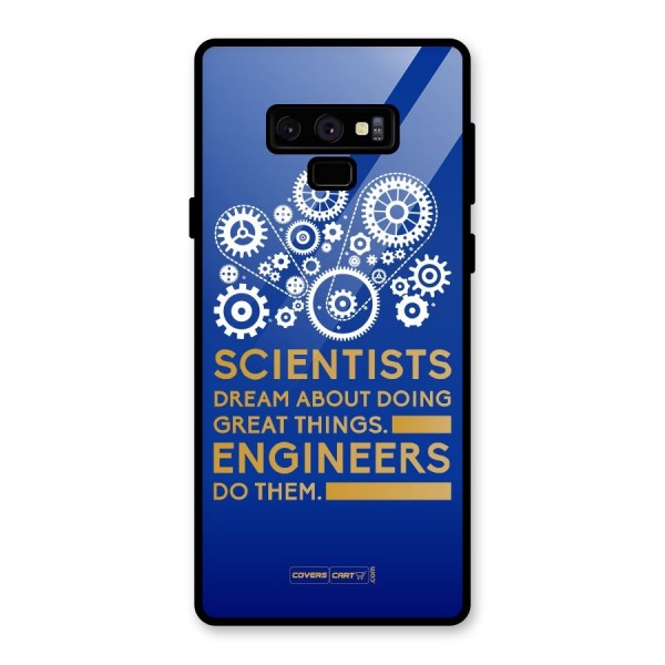 Engineer Glass Back Case for Galaxy Note 9