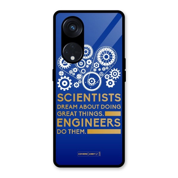 Engineer Glass Back Case for Reno8 T 5G