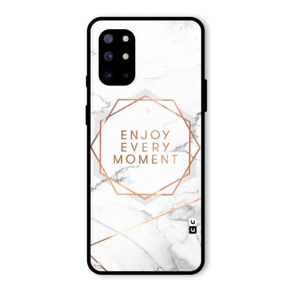 Enjoy Every Moment Glass Back Case for OnePlus 8T