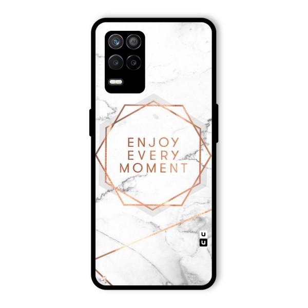 Enjoy Every Moment Glass Back Case for Realme 9 5G