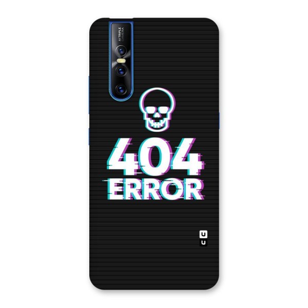 Error 404 Skull Back Case for Vivo V15 Pro