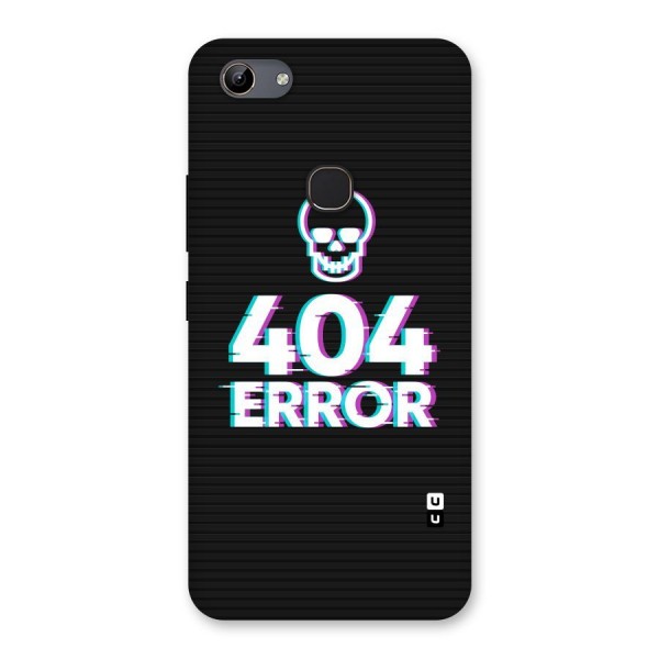 Error 404 Skull Back Case for Vivo Y81