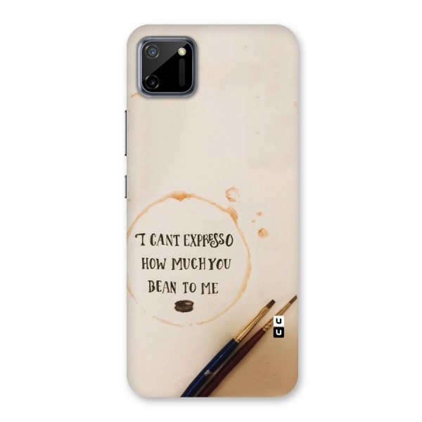 Espresso Bean Back Case for Realme C11