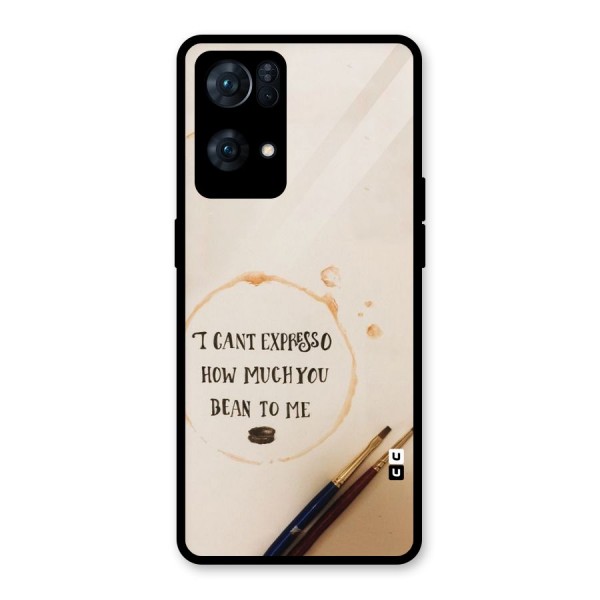 Espresso Bean Glass Back Case for Oppo Reno7 Pro 5G