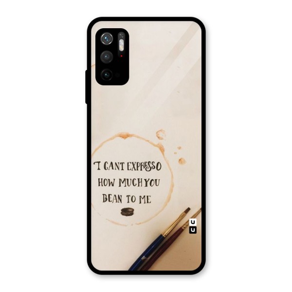 Espresso Bean Glass Back Case for Poco M3 Pro 5G