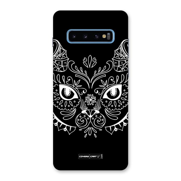 Ethnic Cat Design Back Case for Galaxy S10 Plus