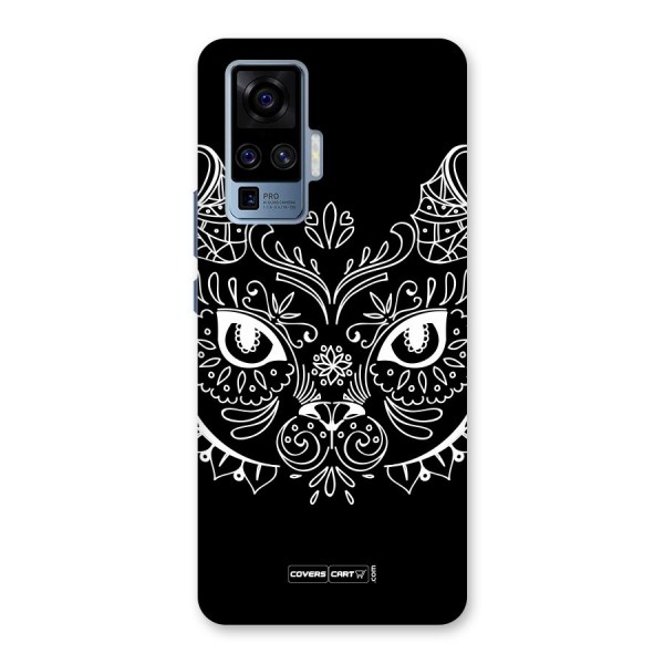 Ethnic Cat Design Back Case for Vivo X50 Pro