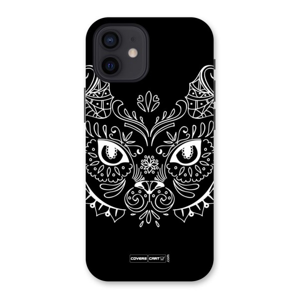 Ethnic Cat Design Back Case for iPhone 12