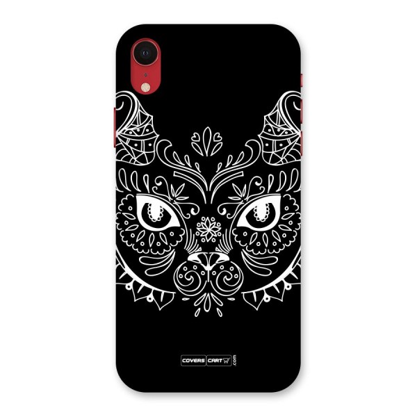 Ethnic Cat Design Back Case for iPhone XR