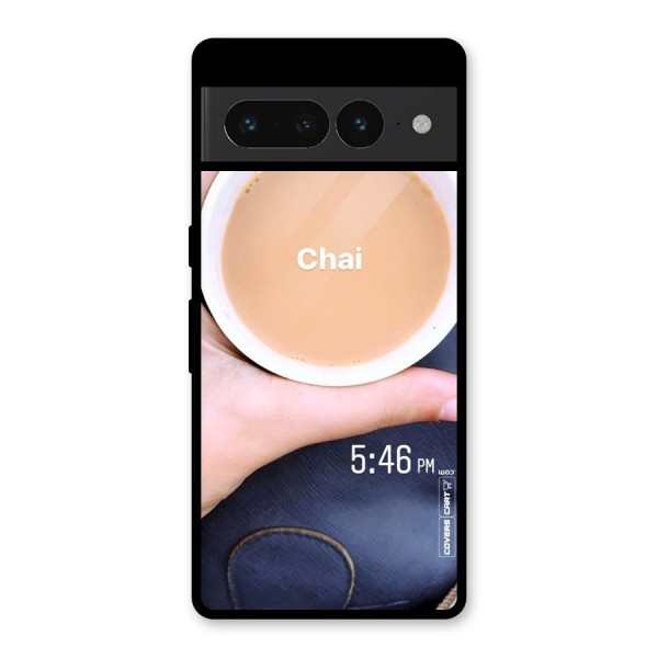 Evening Tea Glass Back Case for Google Pixel 7 Pro