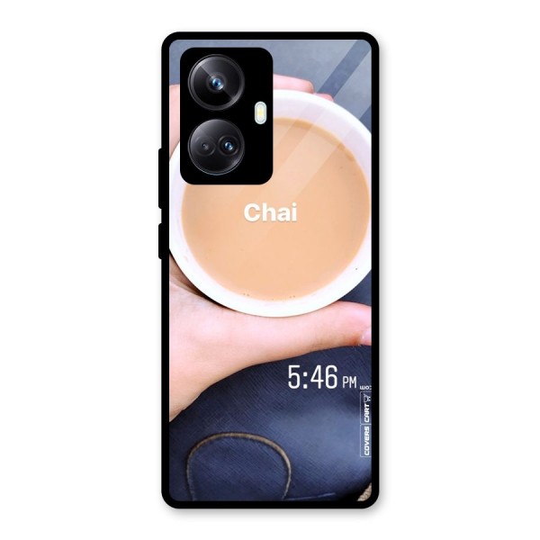 Evening Tea Glass Back Case for Realme 10 Pro Plus