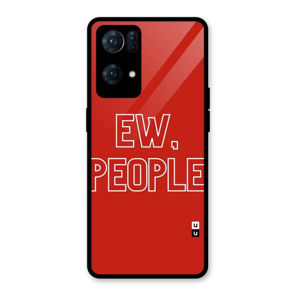 Ew People Glass Back Case for Oppo Reno7 Pro 5G